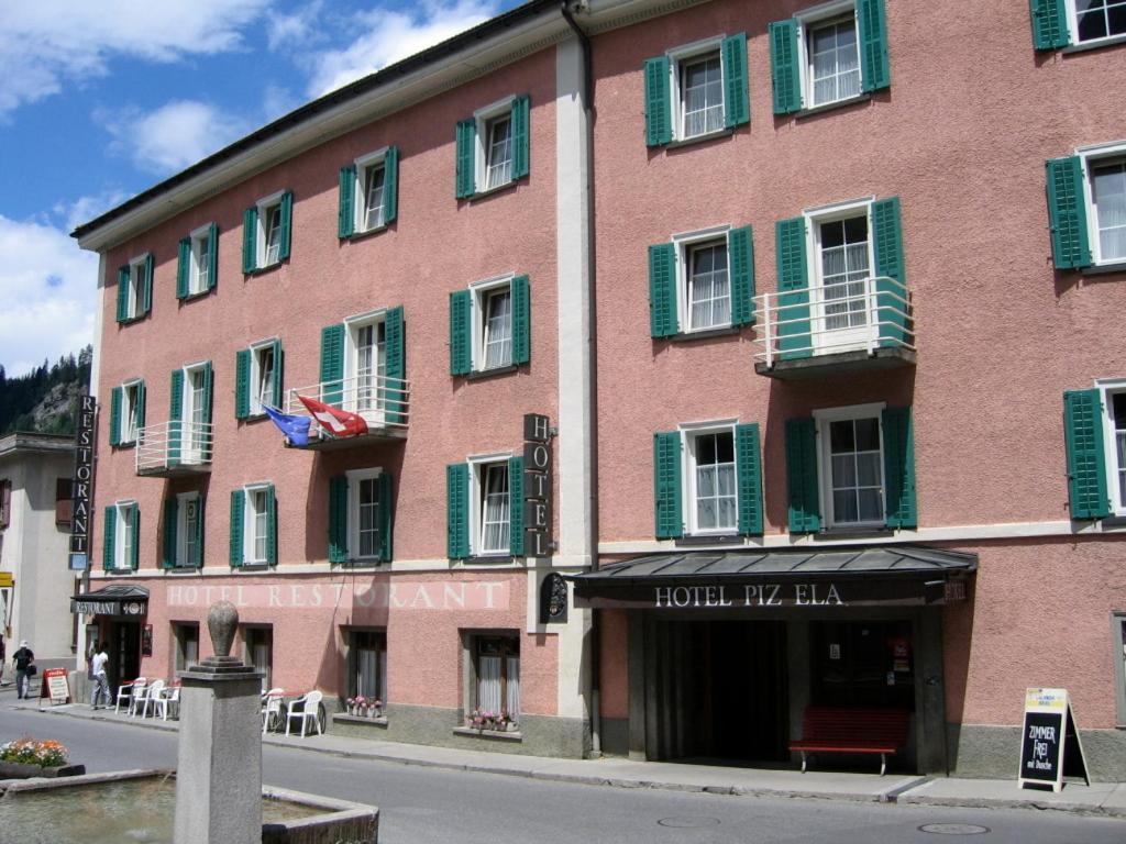 Hotel Piz Ela Bergun 达沃斯 外观 照片