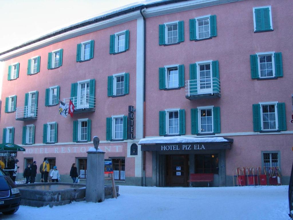 Hotel Piz Ela Bergun 达沃斯 外观 照片