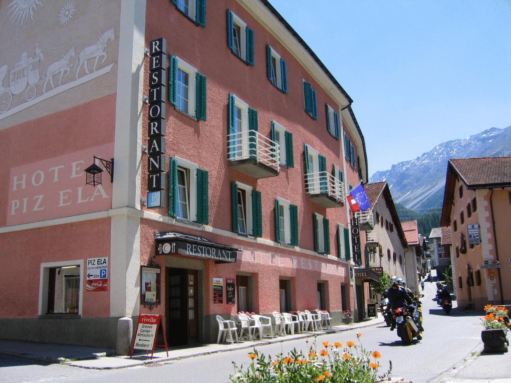 Hotel Piz Ela Bergun 达沃斯 外观 照片