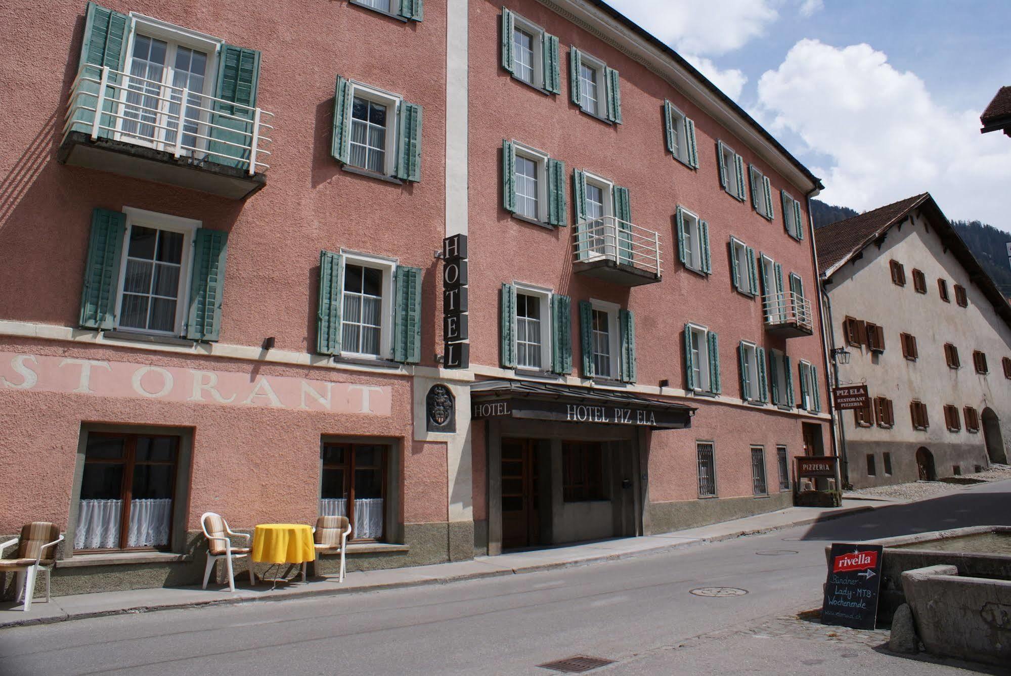 Hotel Piz Ela Bergun 达沃斯 外观 照片
