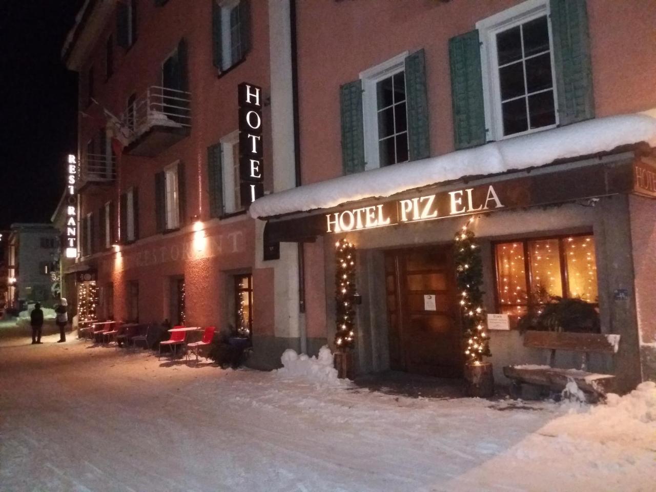 Hotel Piz Ela Bergun 达沃斯 外观 照片
